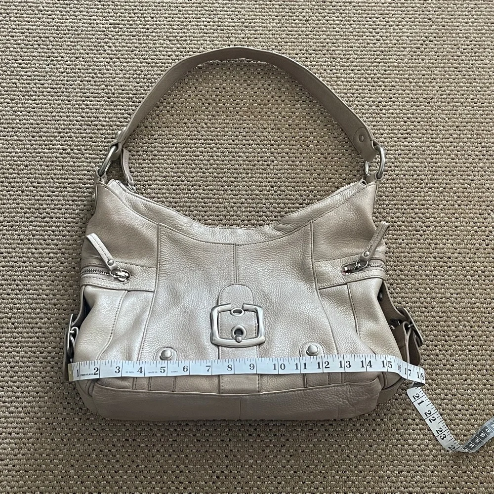 B. Makowsky Leather Handbag - Picture 3 of 12